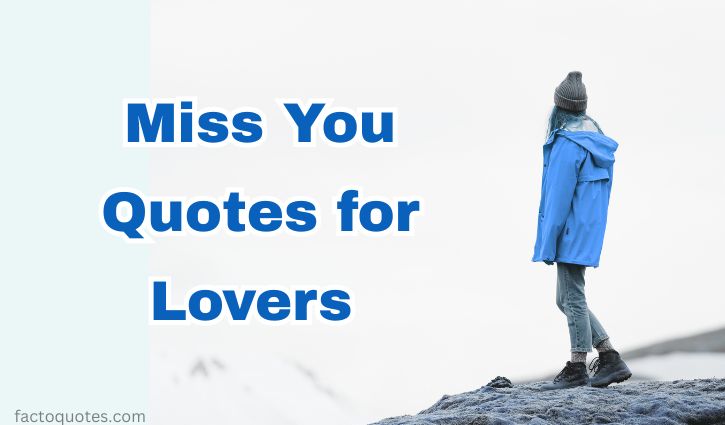 Miss You Quotes